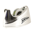 Sellotape Desktop Tape Dispenser Stylish Design Small Chrome suitable for use with 19mm X 33m Tape Roll